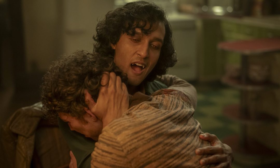 Assad Zaman as Armand and Luke Brandon Field as Young Molloy - Interview with the Vampire Season 2, Episode 5