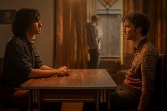 Assad Zaman as Armand and Luke Brandon Field as Young Molloy - Interview with the Vampire Season 2, Episode 5